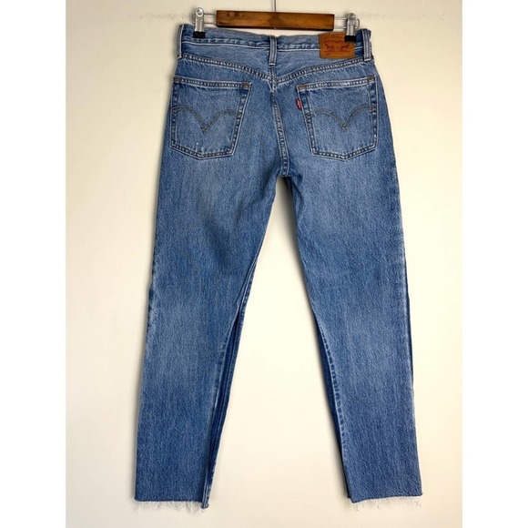 Levi's Light Blue Ankle & Cropped Jeans - Picture 7 of 7